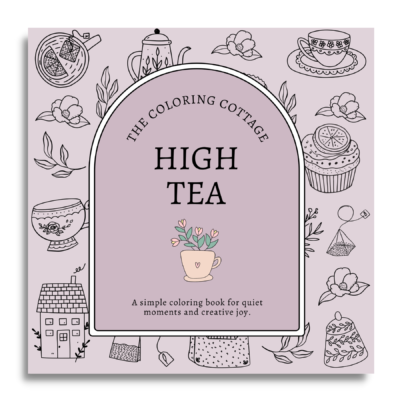 High Tea Coloring Book
